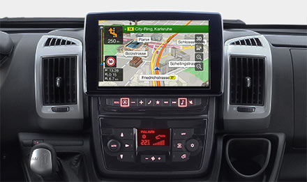 Ducato, Jumper and Boxer - Adjustable button and display colours