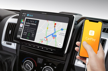 INE-F904DU - Online Navigation with Apple CarPlay