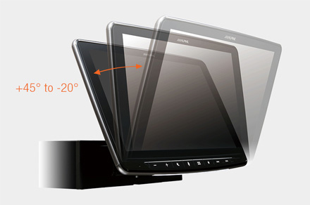 iLX-F903DU - Adjustable Display Angle