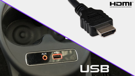 Connect USB and HDMI Sources - INE-W720-500MCA