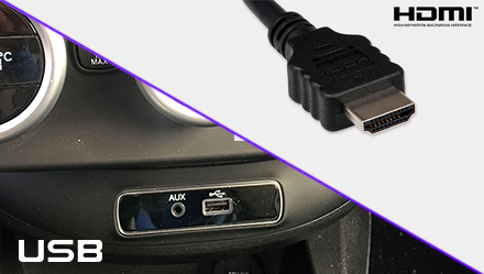 Connect USB and HDMI Sources - INE-W720-500X