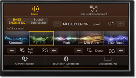 Bass Engine SQ Sound tuning - Navigation System X703D-F
