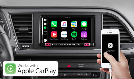 SEAT Leon - Works with Apple CarPlay - iLX-702LEON